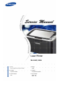 Samsung ML-1665 Service manual - Page 1