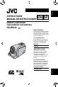 JVC GZ-MS100U - Everio 35x Optical/800x Digital Zoom SDHC Camcorder Instruction manual - Page 1
