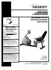 velocity exercise bike