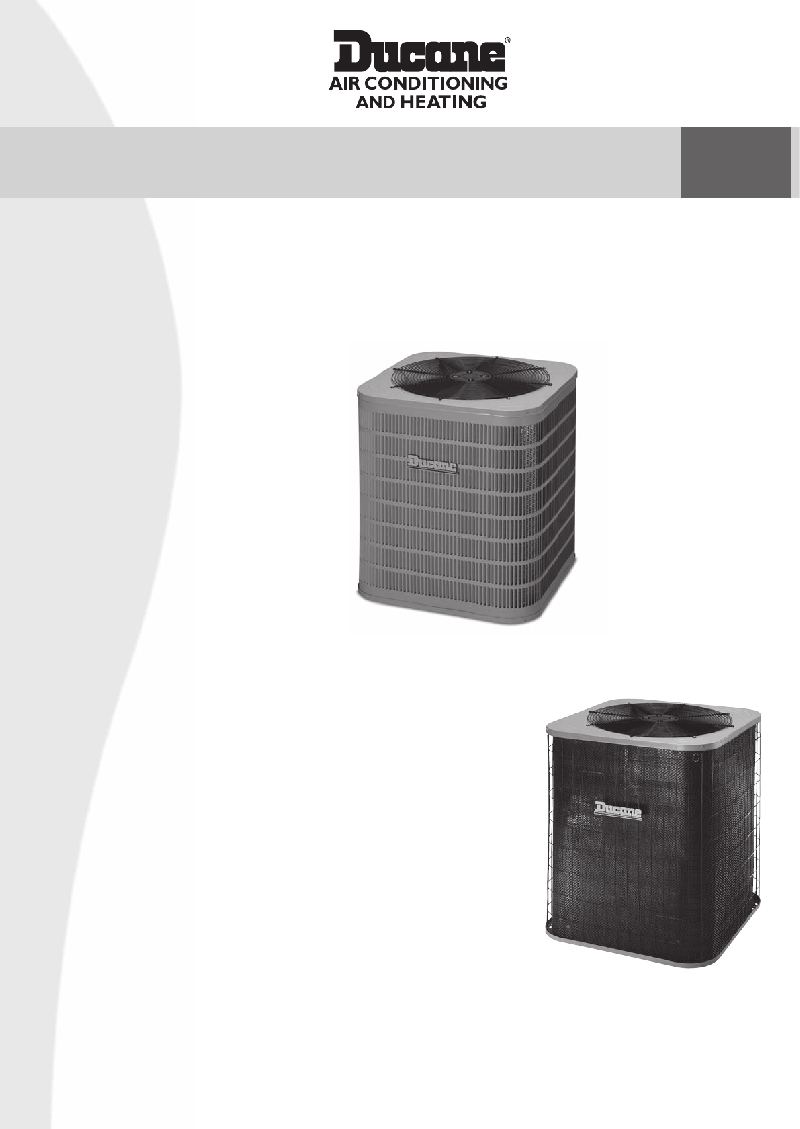 Ducane 4AC13 Air Conditioner Specifications PDF View/Download