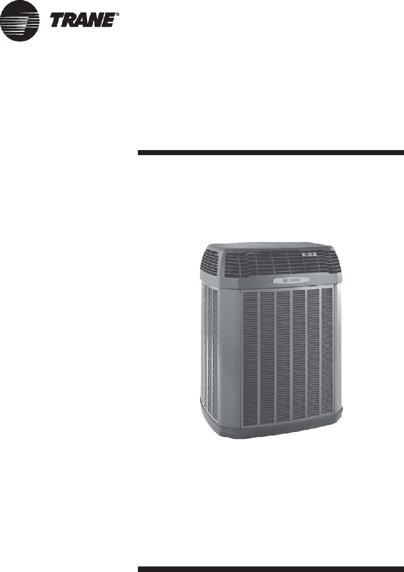 Trane 2TWX4018060 Heat Pump Product & performance data PDF View/Download