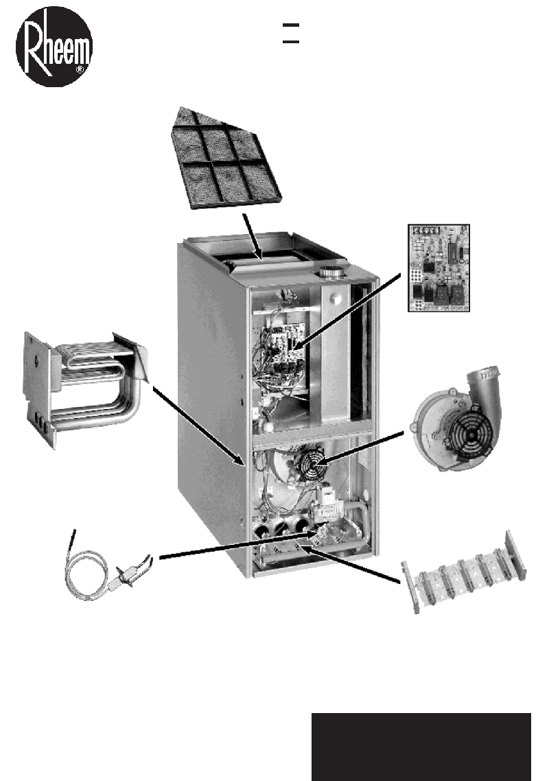 Rheem CRITERION II Furnace Installation manual PDF View/Download, Page 2