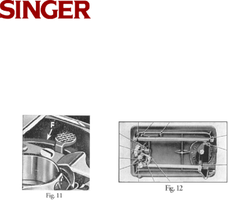 Singer 99K Sewing Machine Instruction manual PDF View/Download, Page 10