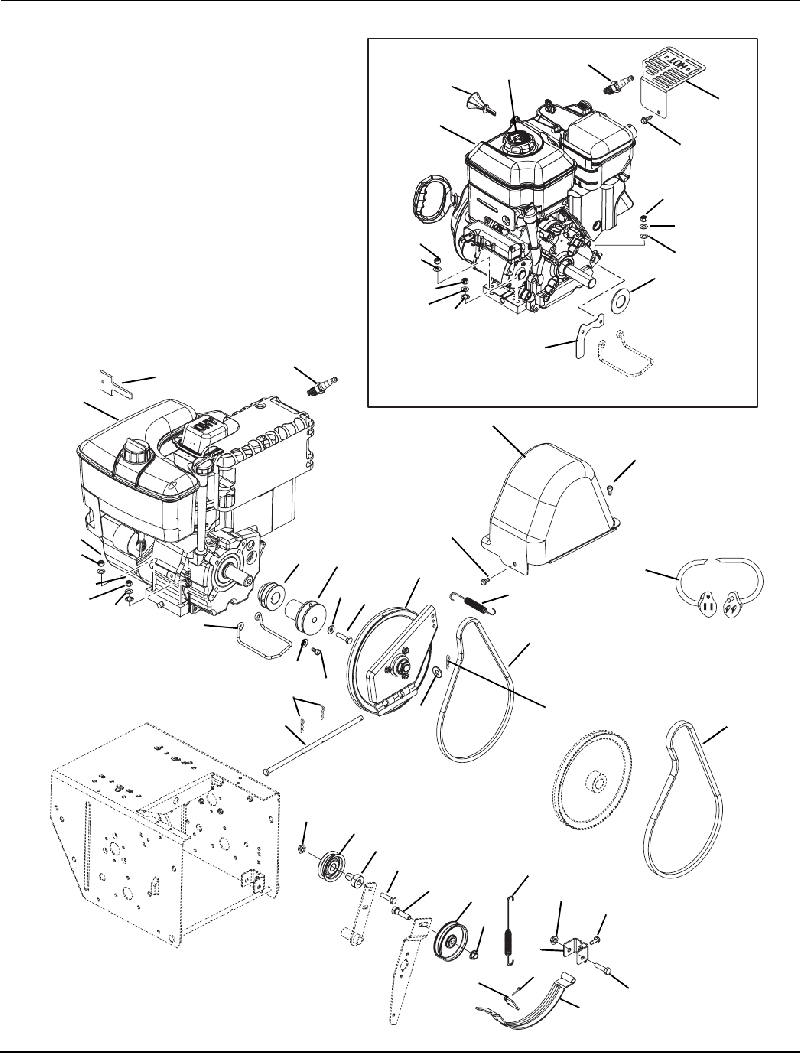 Ariens SnoThro 926001 926LE Snow Blower Parts manual PDF View