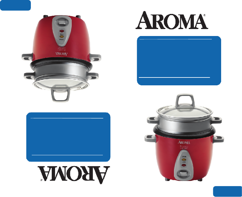 Aroma ARC-733-1NGR Rice Cooker Instruction manual PDF View/Download