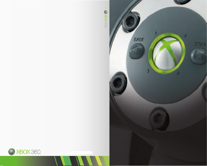Microsoft Xbox 360 Video Gaming Accessories Operation & user’s manual
