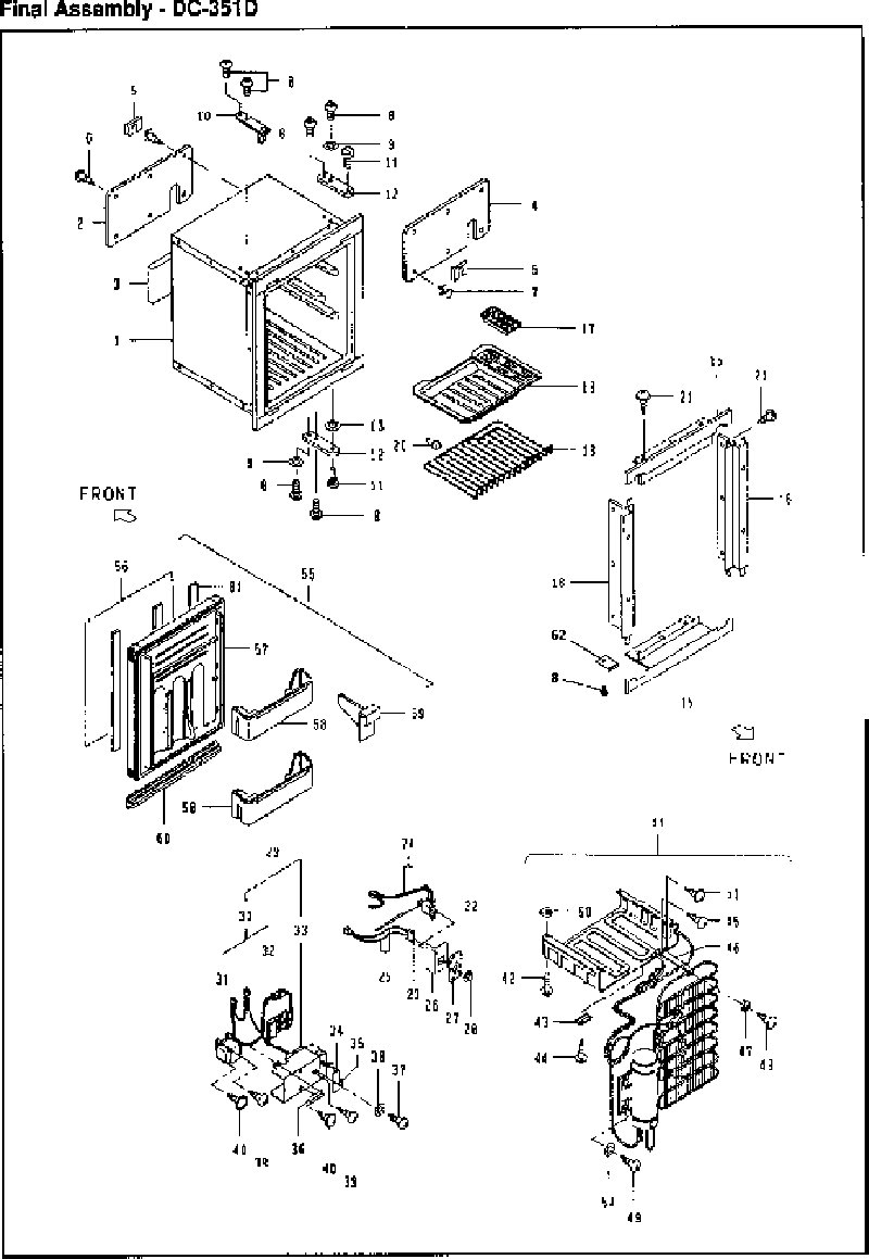Norcold DC351D Refrigerator Parts list PDF View/Download, Page 2