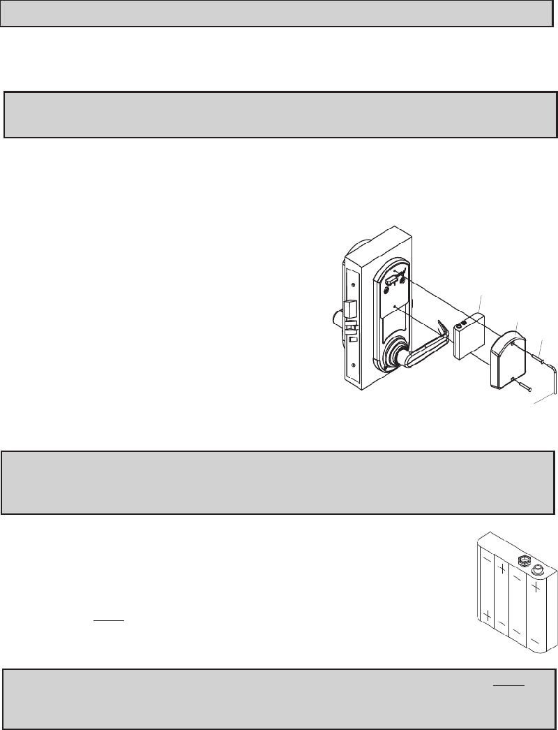 Kaba EPLEX Locks Installation instructions manual PDF View/Download