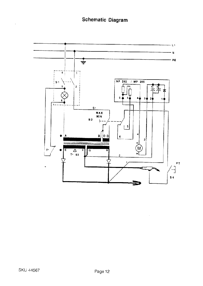 Chicago Electric MIG100 44567 Welding System Assembly and operating