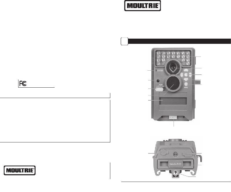 Moultrie M550 Digital Camera Instructions for the user PDF View/Download