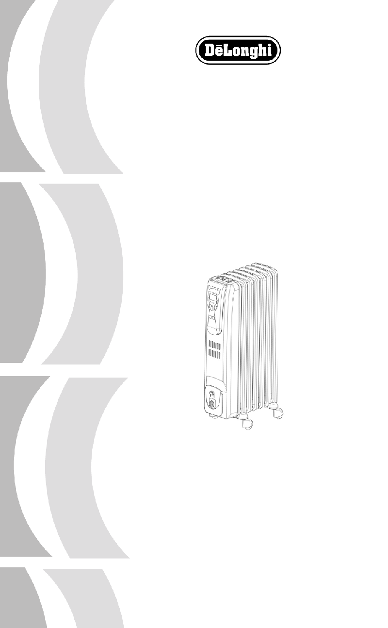 DeLonghi EW7507EB Heater User manual manual PDF View/Download