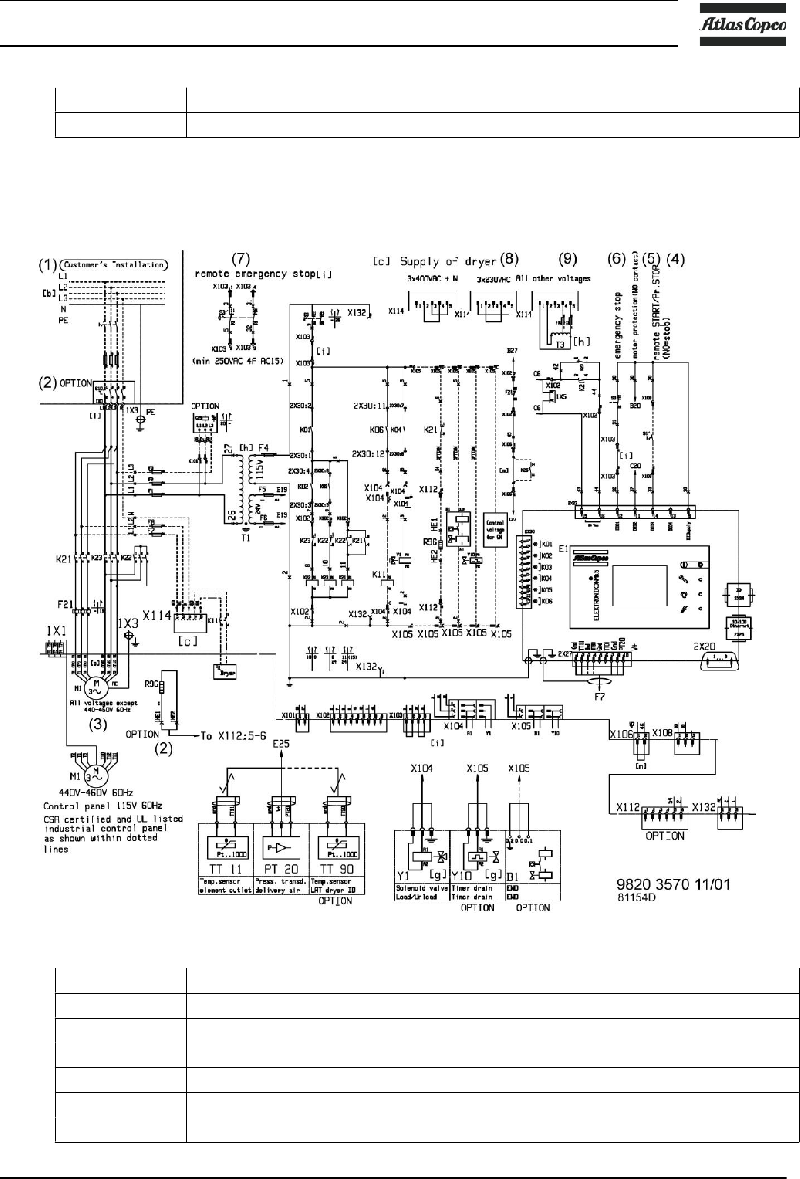 Atlas Copco GA15 Air Compressor Instruction book PDF View/Download
