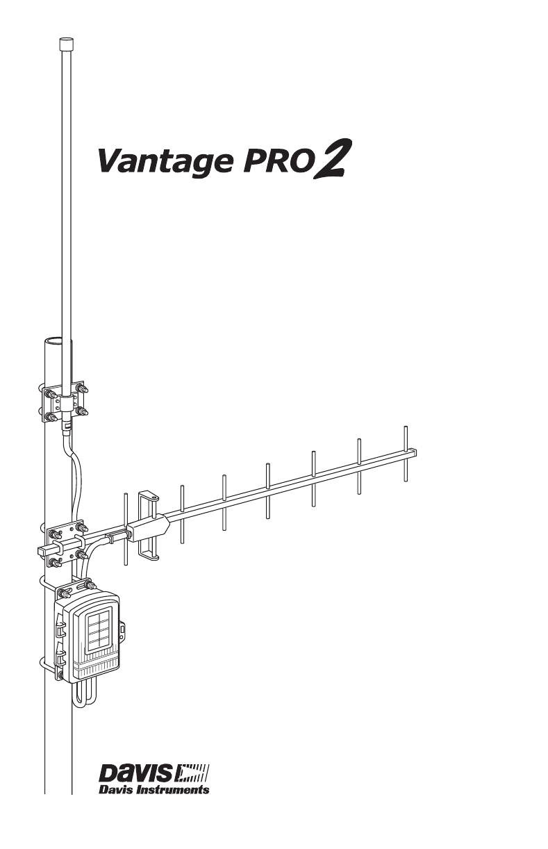 Davis Instruments Vantage Pro2 Weather Station Installation manual PDF