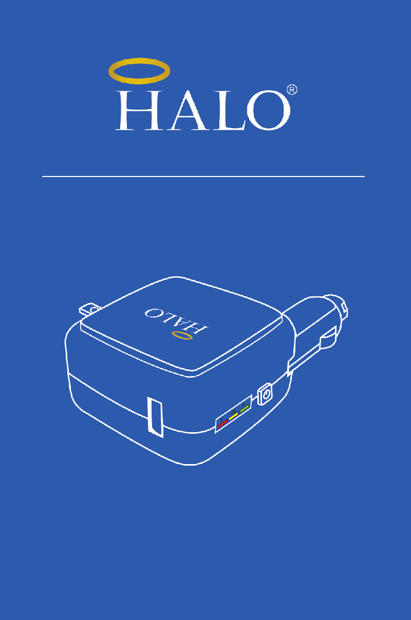 Halo2Cloud HALO POWER CUBE Battery Charger Operating instructions
