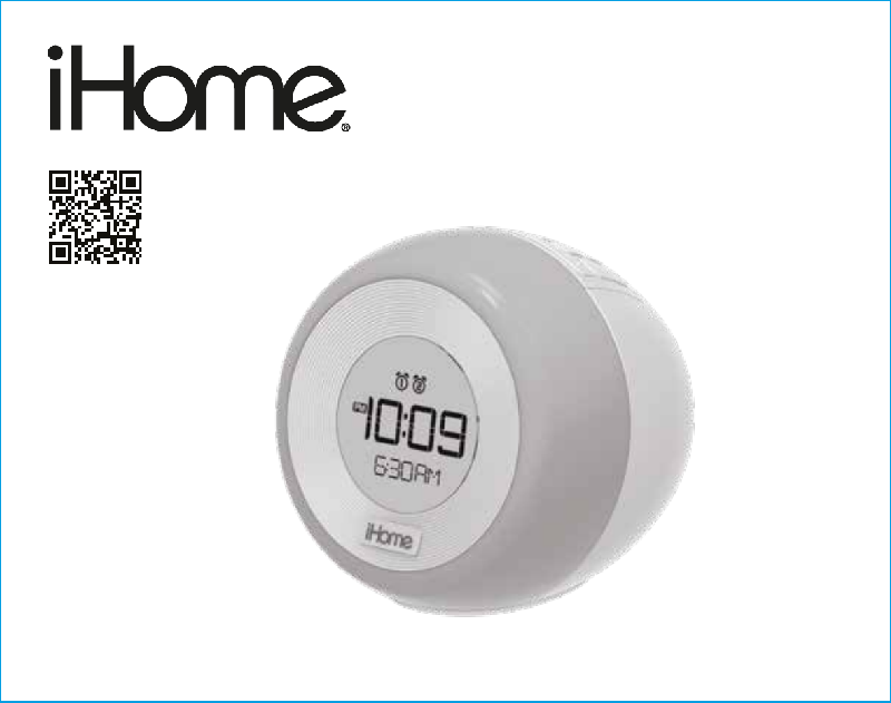 iHome iBT290 Clock Radio Instruction manual PDF View/Download