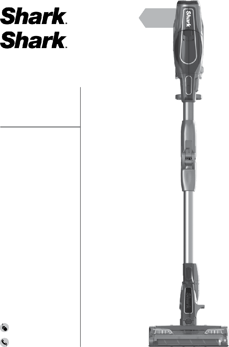 Shark IF200 series Vacuum Cleaner Instructions manual PDF View/Download