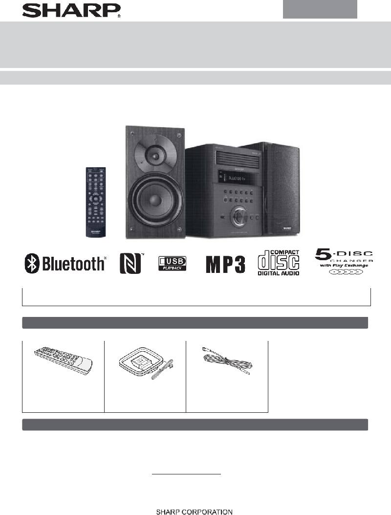 Sharp Xl Bh250 Manual