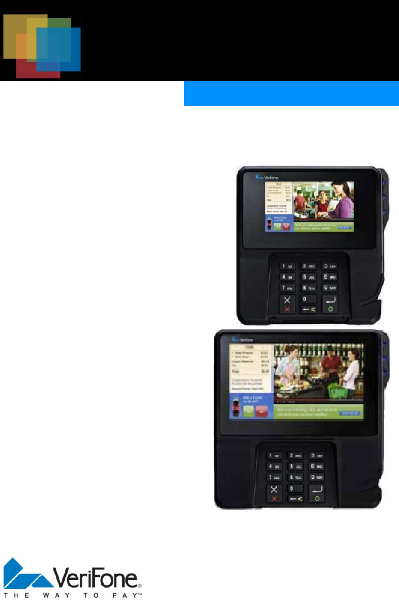 VeriFone MX 915 Touch terminals Installation manual PDF View/Download