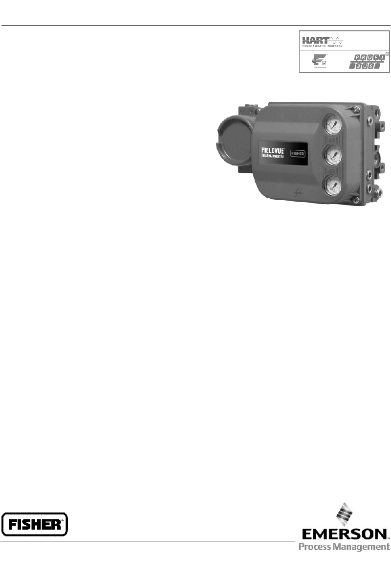 Fisher FIELDVUE DVC6200 Control Unit Instruction manual PDF View/Download