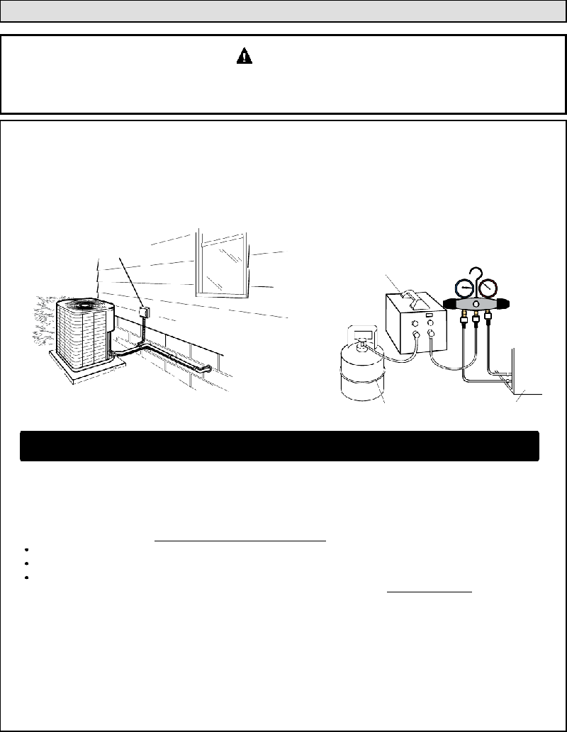 Lennox 13ACD018230 Air Conditioner Installation instructions manual