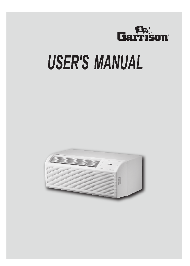 Garrison 2498546 Heat Pump Operation & user’s manual PDF View/Download