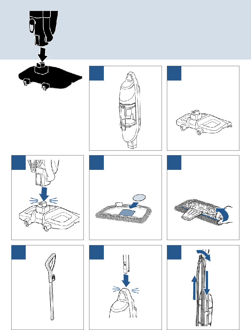 Bissell CROSSWAVE Vacuum Cleaner Operation & user’s manual PDF View