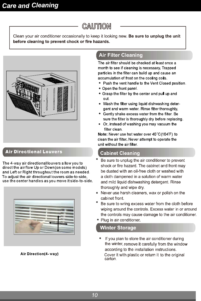 Arctic King Air Conditioner Manual