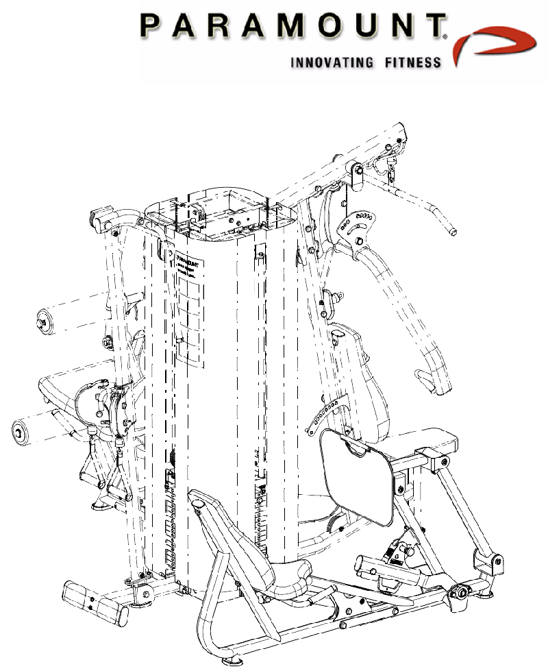 Paramount Fitness MP 3.5 Fitness Equipment Assembly manual PDF View